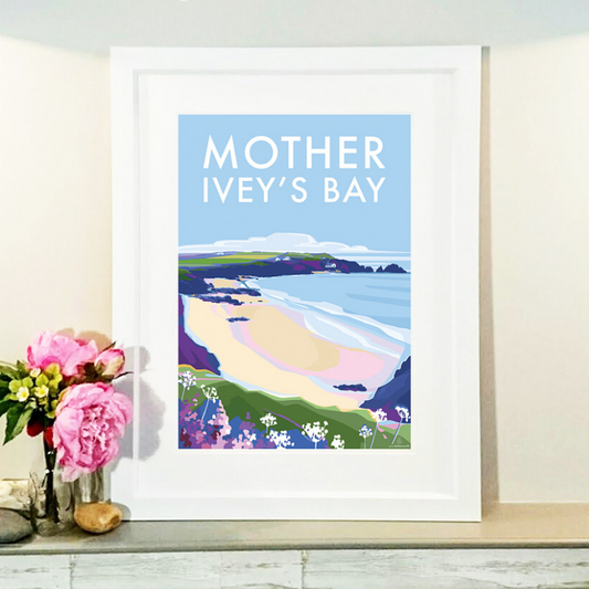 Mother Ivey's Bay Travel Poster & Seaside Print